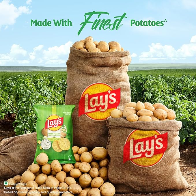Lay's American Style Cream & Onion Potato Chips