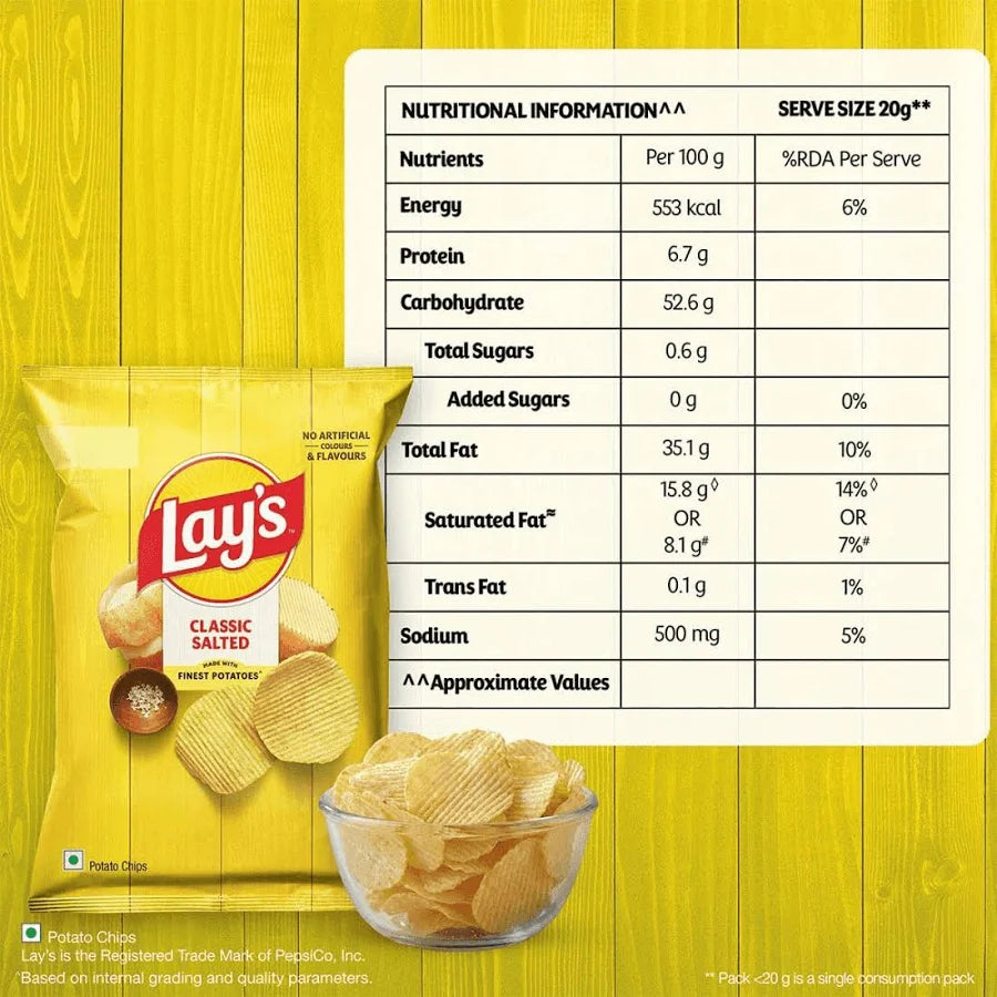 Lay's Classic Salted Potato Chips