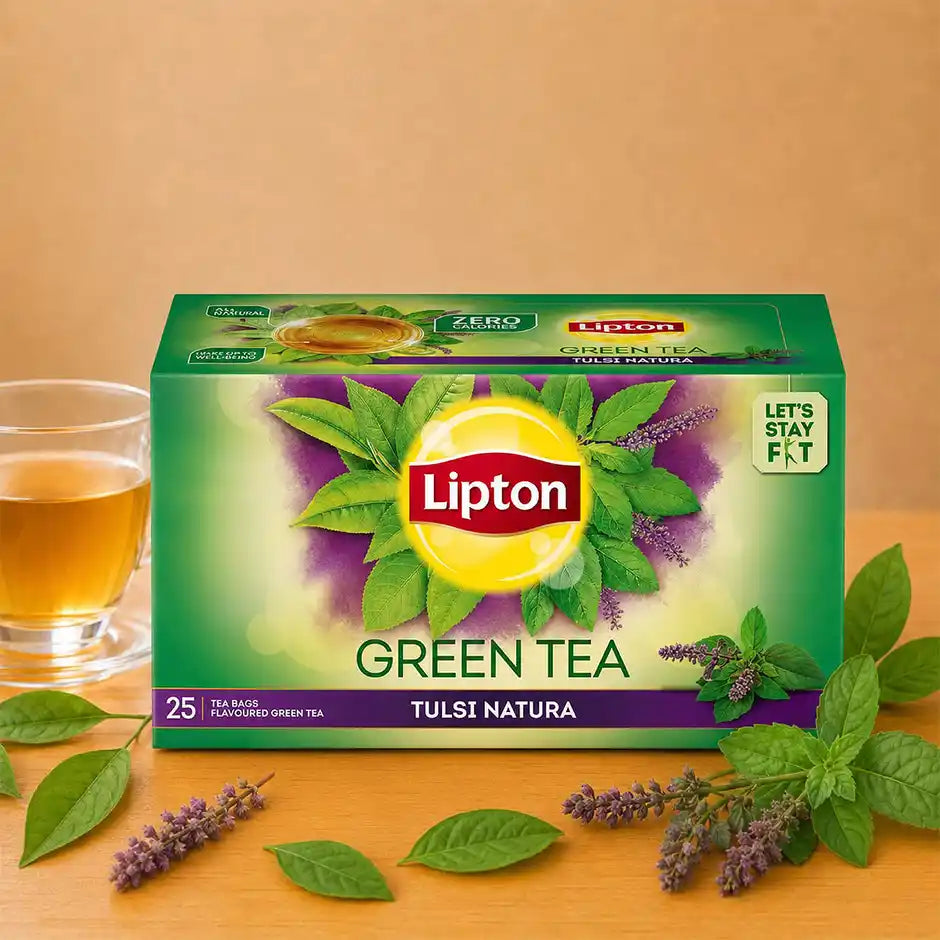 Lipton Green Tea | Tulsi Natura