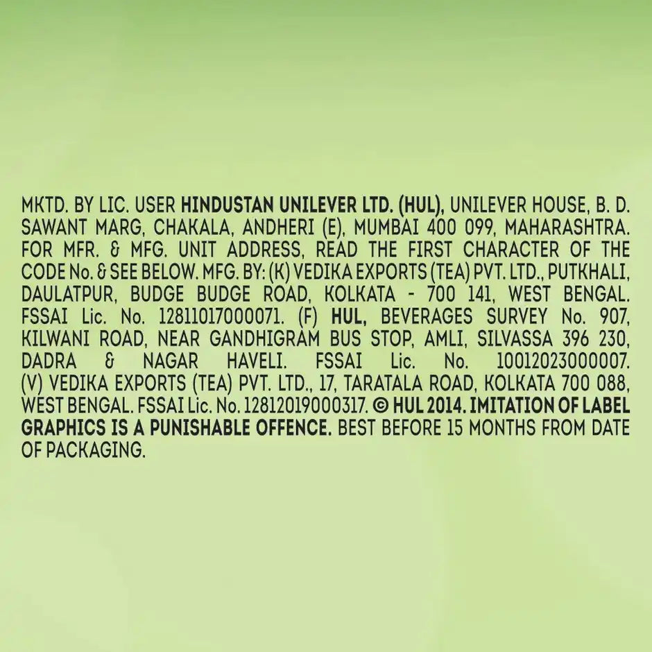 Lipton Green Tea | Tulsi Natura