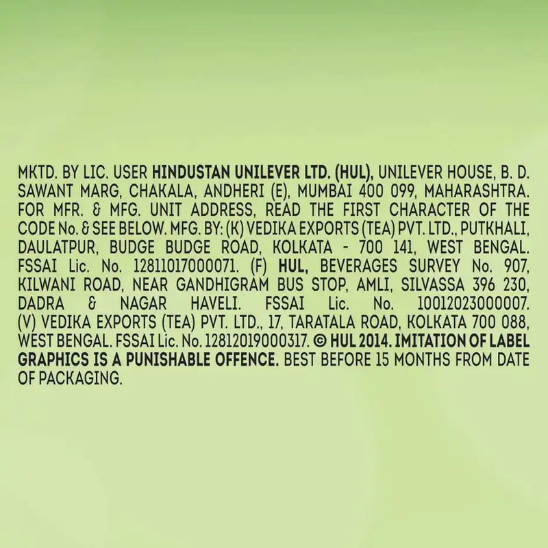 Lipton Green Tea | Tulsi Natura