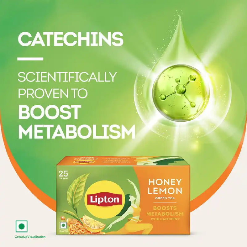 Lipton Honey Lemon Green Tea Bags