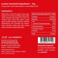 Loacker Quadratini Napolitaner | Hazelnut