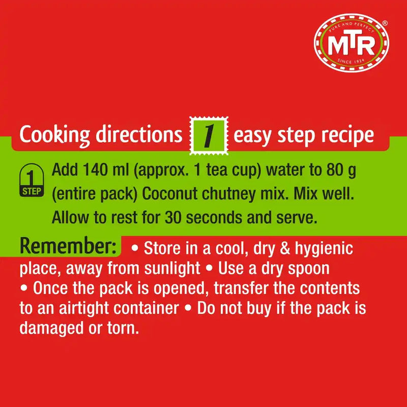 MTR Coconut Chutney Mix