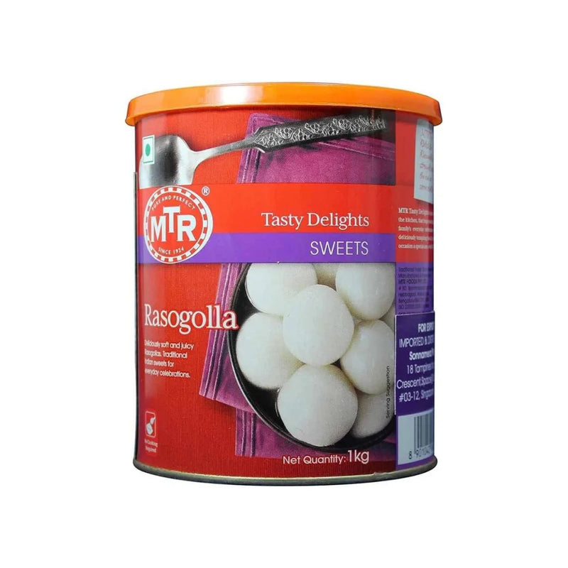 MTR Ready To Eat Rasgulla Tin