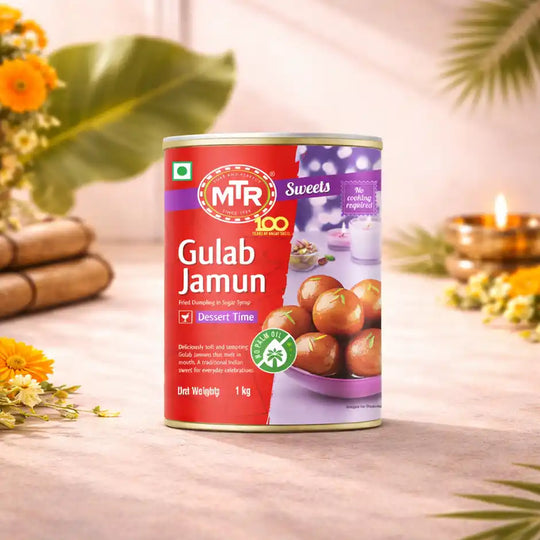 MTR Ready To Eat Gulab Jamun Tin