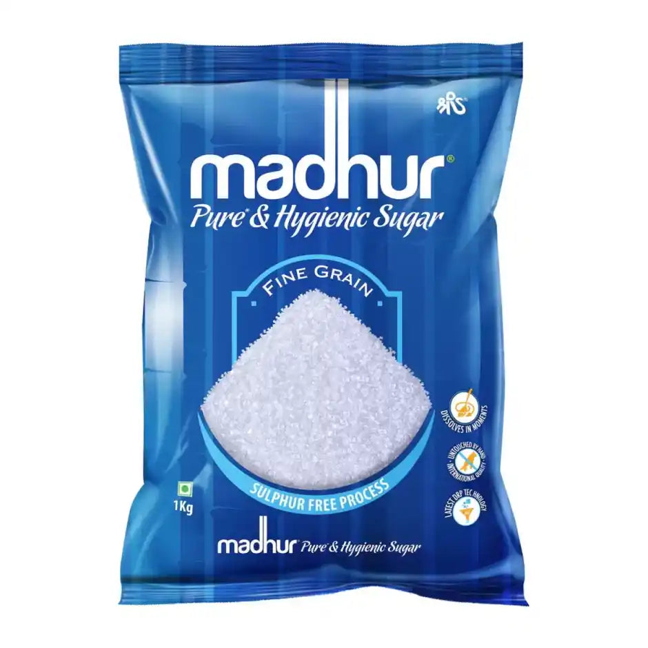Madhur Pure & Hygienic Fine Grain Sugar /Sakkare
