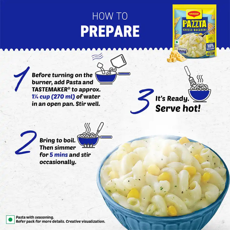 Maggi Pazzta Instant Pasta - Cheese Macaroni