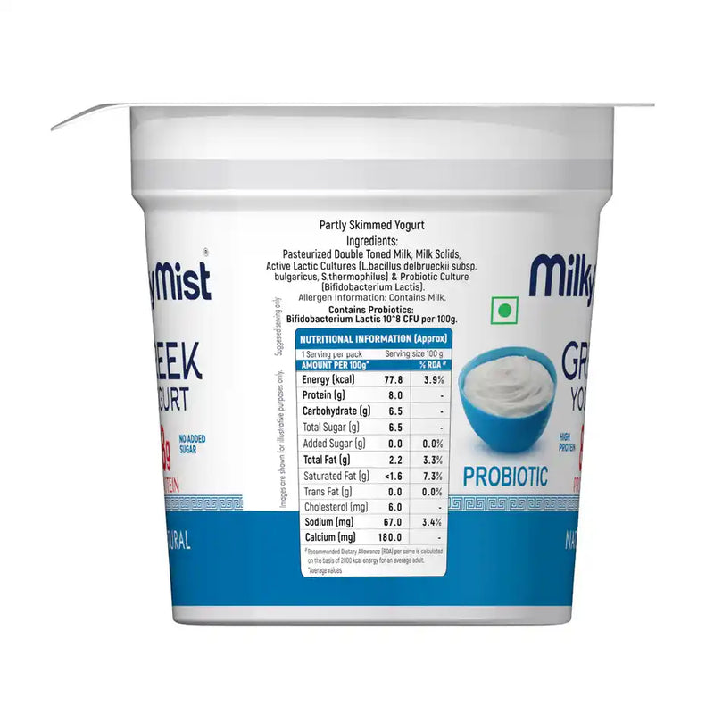 Milky Mist Greek Yogurt