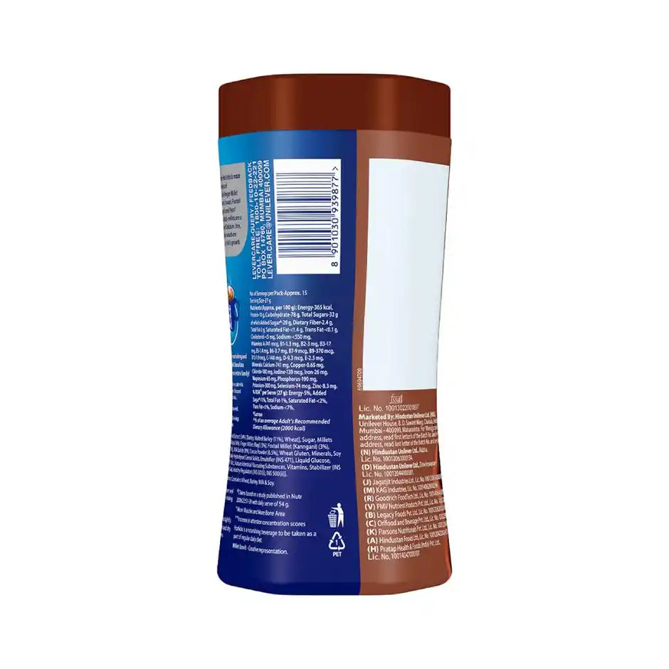 Millet Chocolate Horlicks Drink Mix | For 3 - 6 years Kids