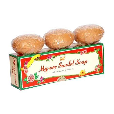 Mysore Sandal  Soap pack of 3