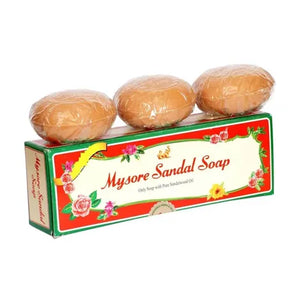 Mysore Sandal  Soap pack of 3 -150g
