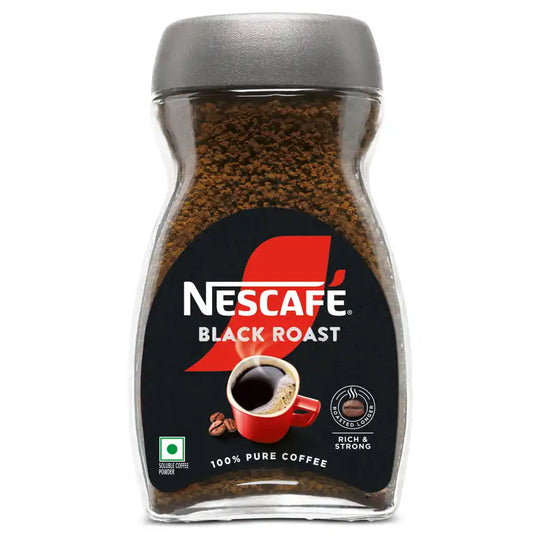 Nescafe Black Roast Instant Coffee | Rich & Strong