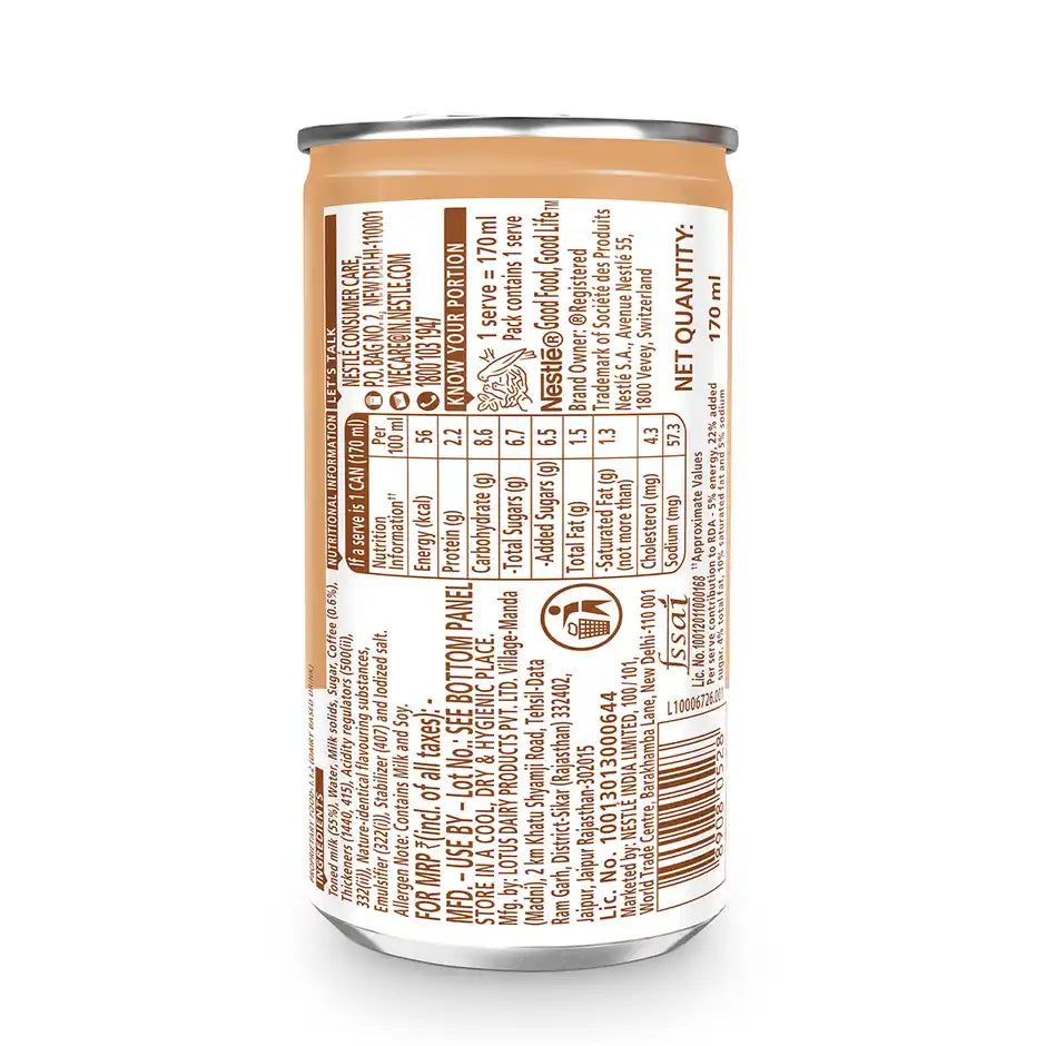 Nescafe Cafe Style Iced Latte Cold Coffee