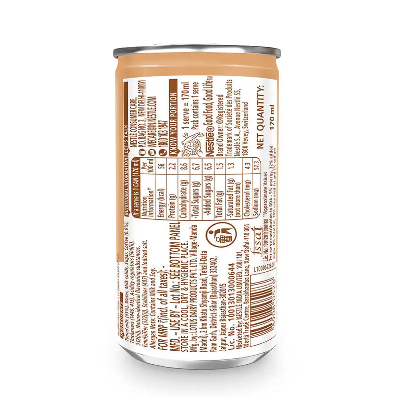 Nescafe Cafe Style Iced Latte Cold Coffee