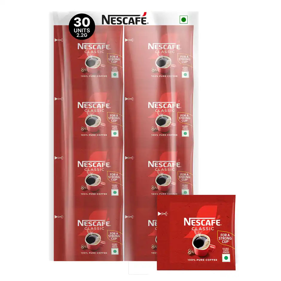 Nescafe Classic | Instant Coffee Powder Sachets