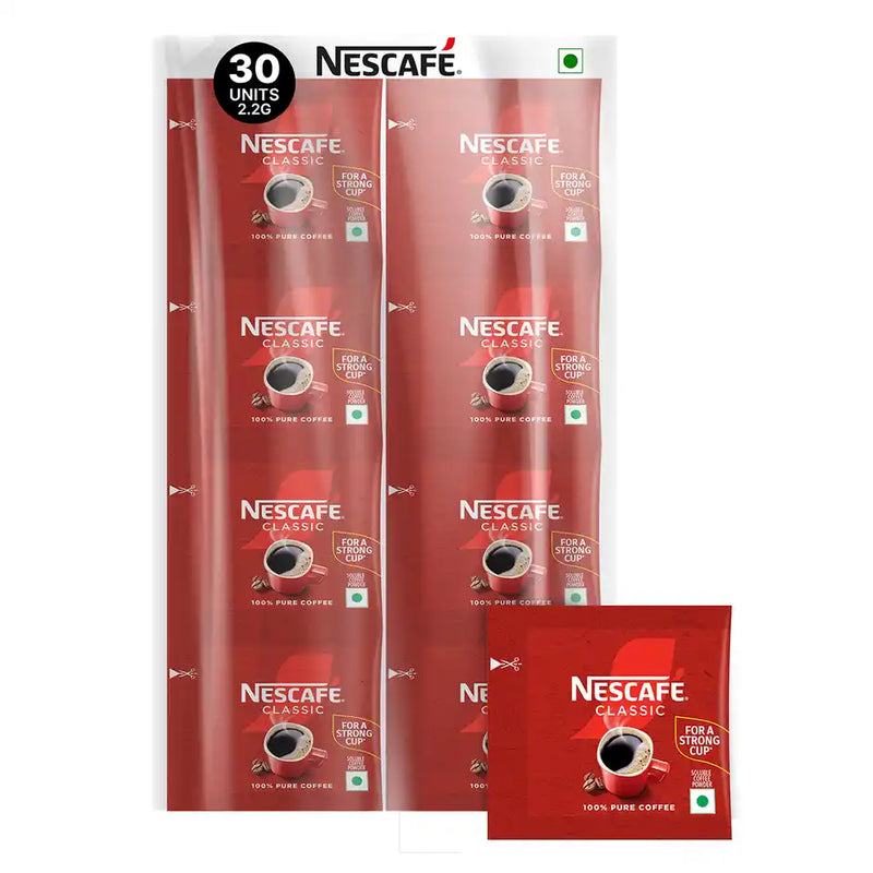 Nescafe Classic | Instant Coffee Powder Sachets