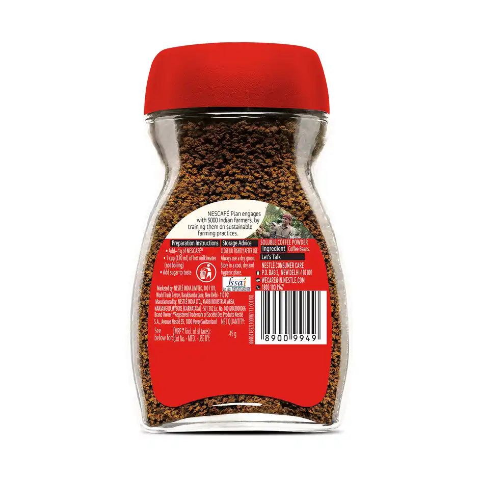 Nescafe Classic - Instant Coffee Powder - Pure Coffee