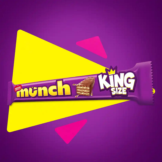 Nestle MUNCH King Size Wafer Bar Chocolate