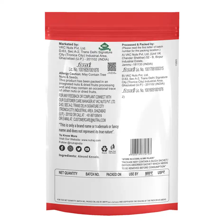 Nutraj Almond Kernels