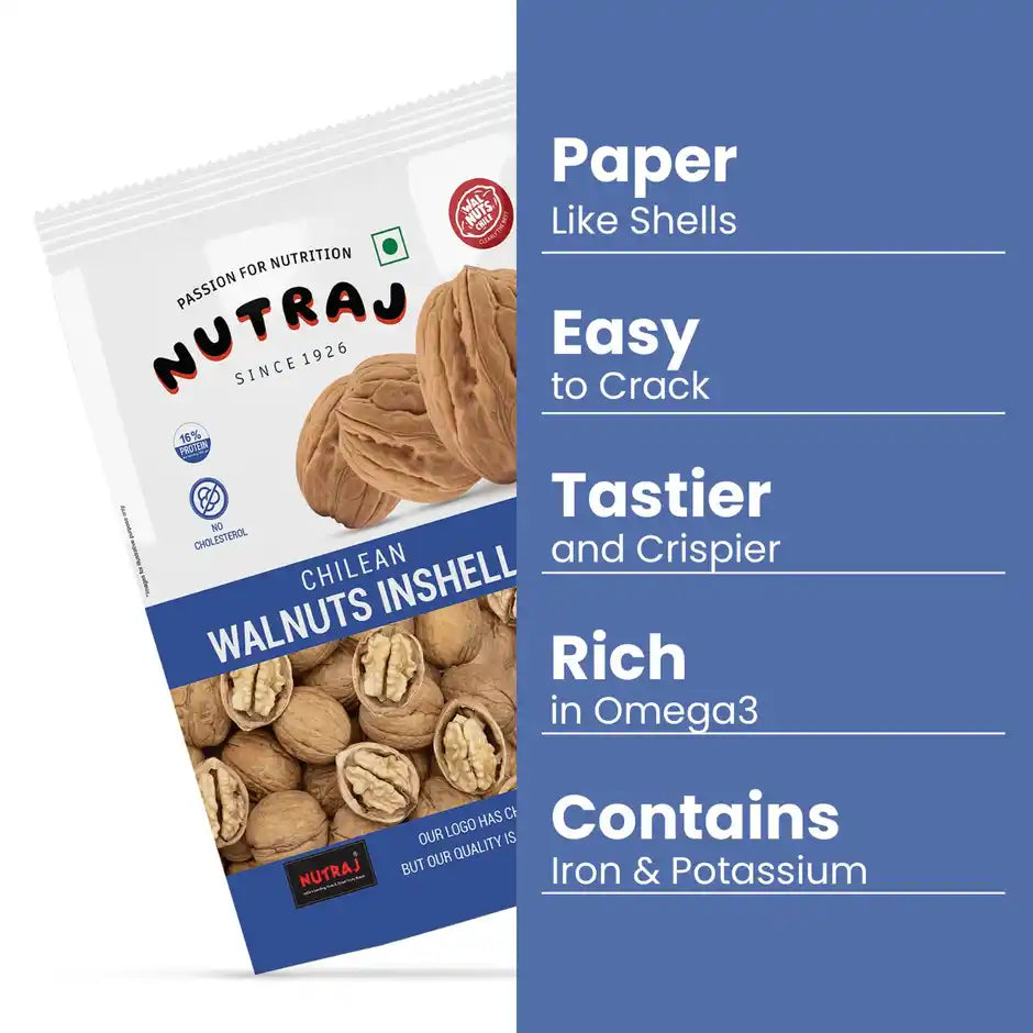 Nutraj Chilean Walnut Inshell