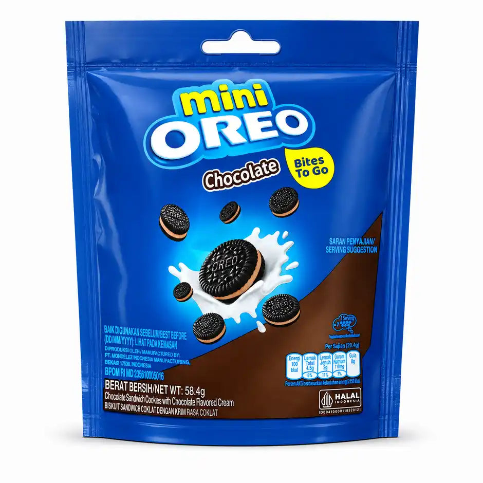 Oreo Mini Chocolate Flavored Cream Biscuit Cups
