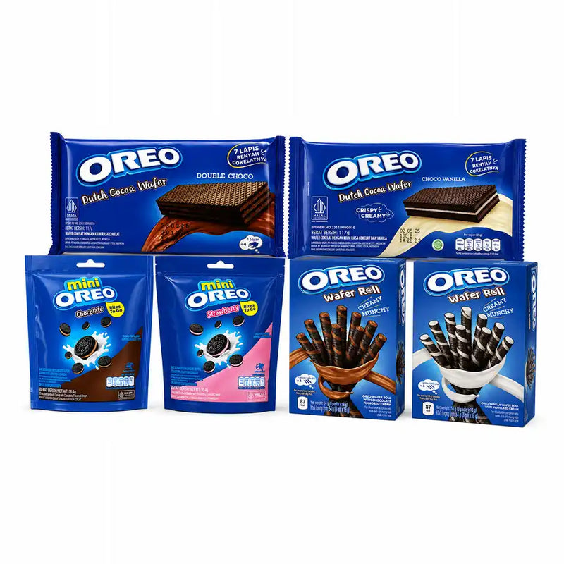 Oreo Mini Chocolate Flavored Cream Biscuit Cups