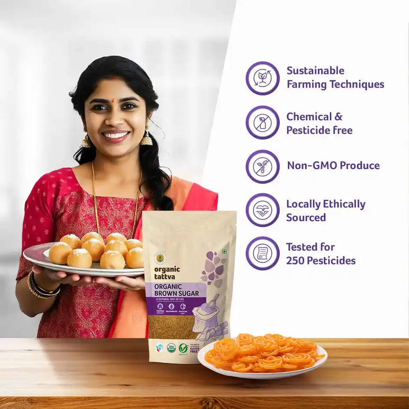 Organic Tattva Brown Sugar