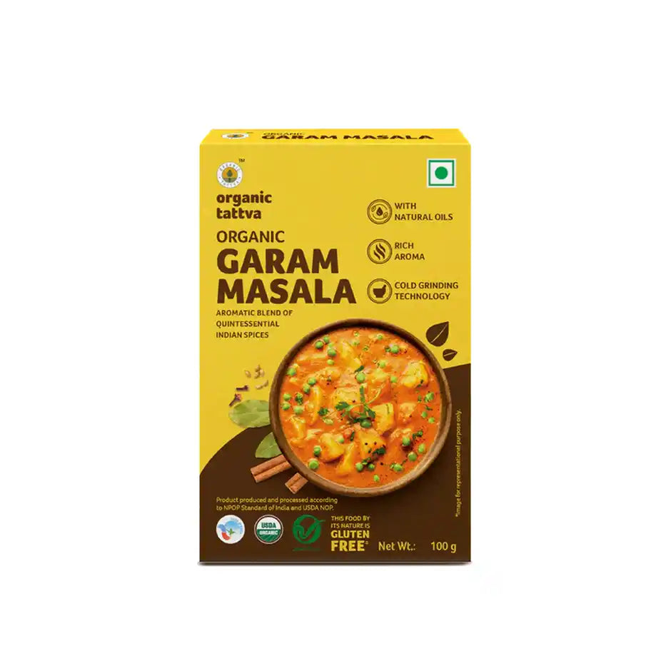 Organic Tattva Garam Masala 100g Pouch