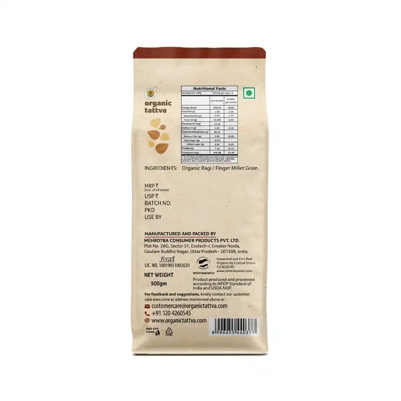Organic Tattva Ragi Atta