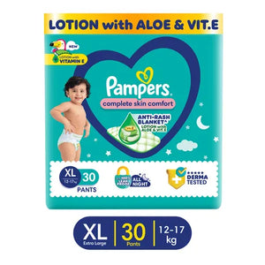 Pampers All Round Protection Baby Diapers XL (12-17kg)