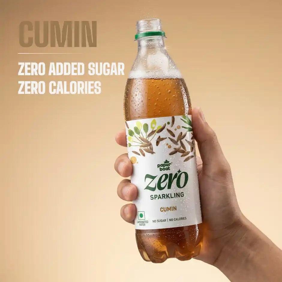Paper Boat Zero Sugar Jeera Sparkling Water