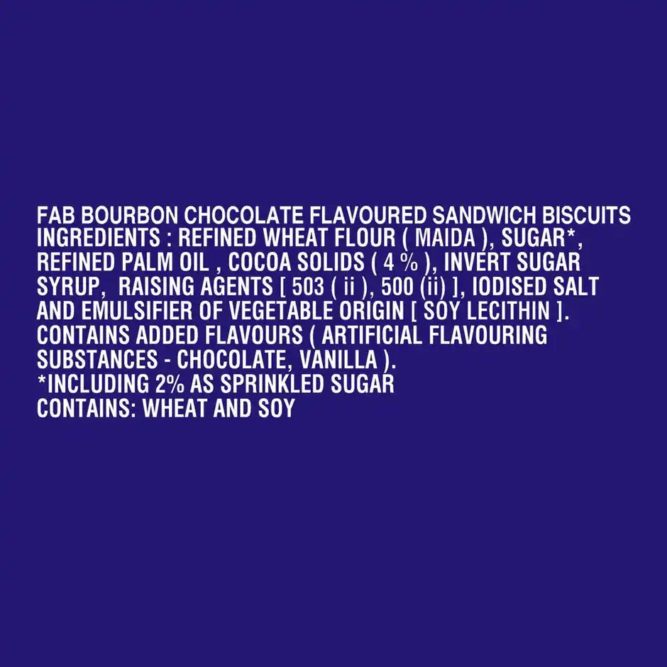 Parle Fab Bourbon Cream Biscuit