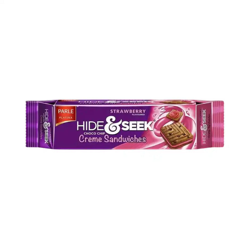 Parle Hide & Seek Strawberry Creme Sandwiches
