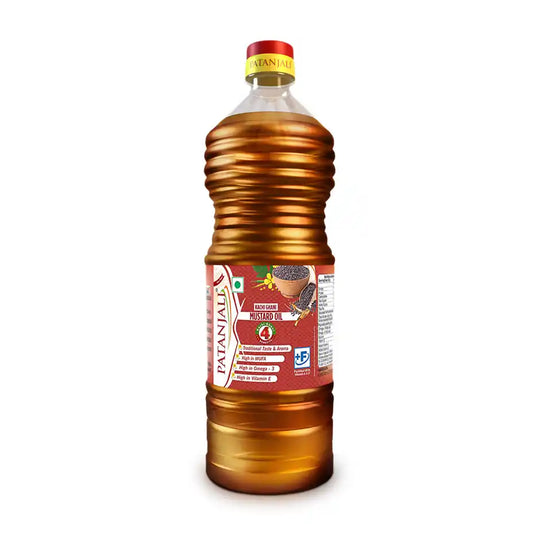 Patanjali Kachi Ghani (Cold Pressed) Mustard Oil - Sarson Ka Tel