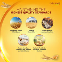 Patanjali Traditional Whole Wheat Atta (100% Atta, 0% Maida)