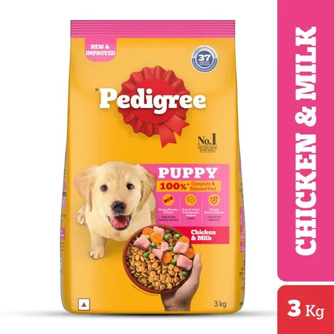 Pedigree Puppy Chicken & Milk Dry Dog Food