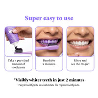 Perfora Fluoride+ Purple Magic Whitening Toothpaste