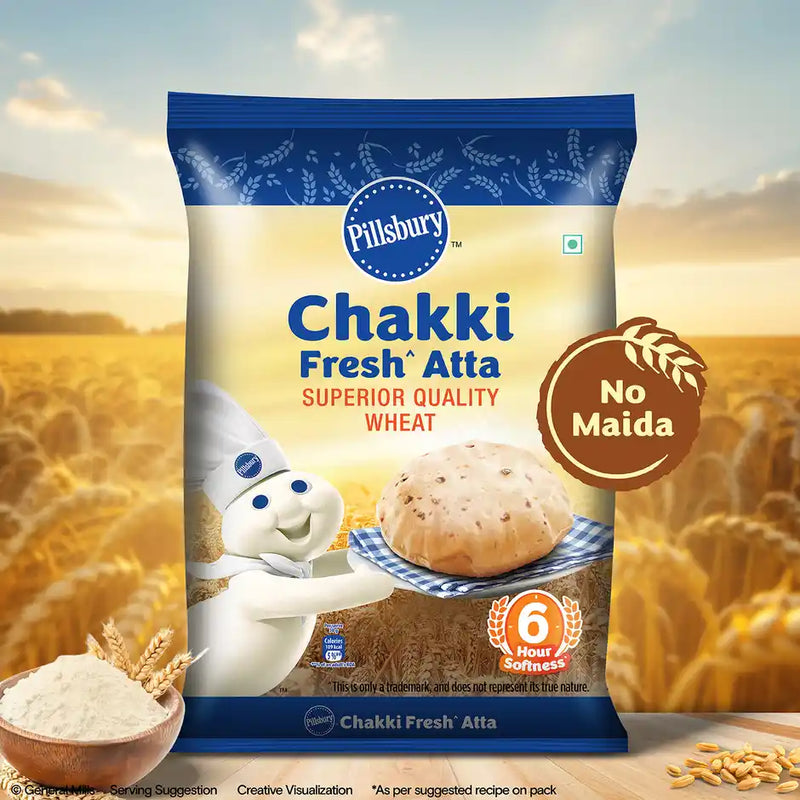 Pillsbury Atta/Godihittu - Chakki Fresh 5kg