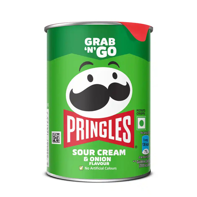 Pringles Sour Cream & Onion Potato Chips