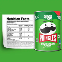 Pringles Sour Cream & Onion Potato Chips