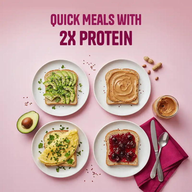 Protein Chef Double Protein Bread (64g Protein), Multigrain Bread