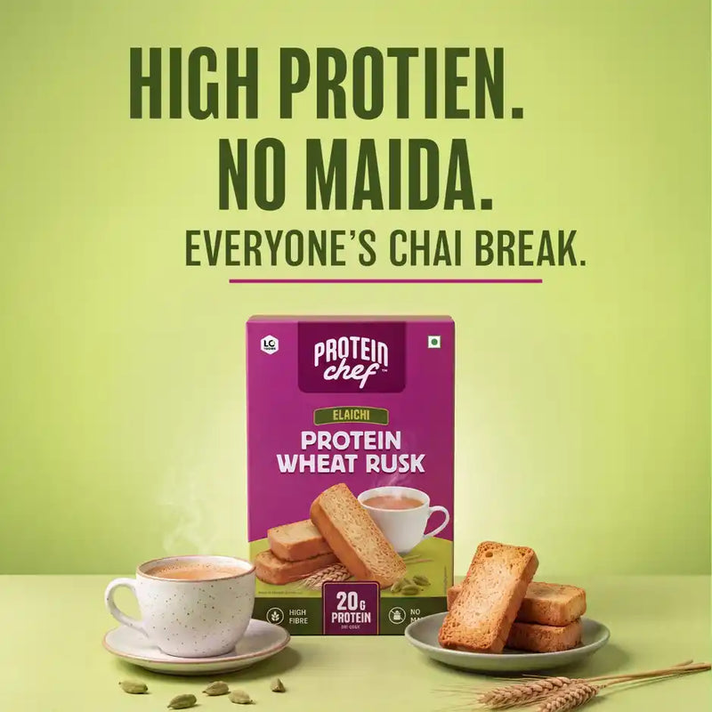 Protein Chef High Protein No Maida Premium Rusk
