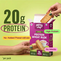 Protein Chef High Protein No Maida Premium Rusk