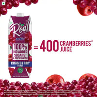 Real Activ Cranberry Juice, No Added Sugar