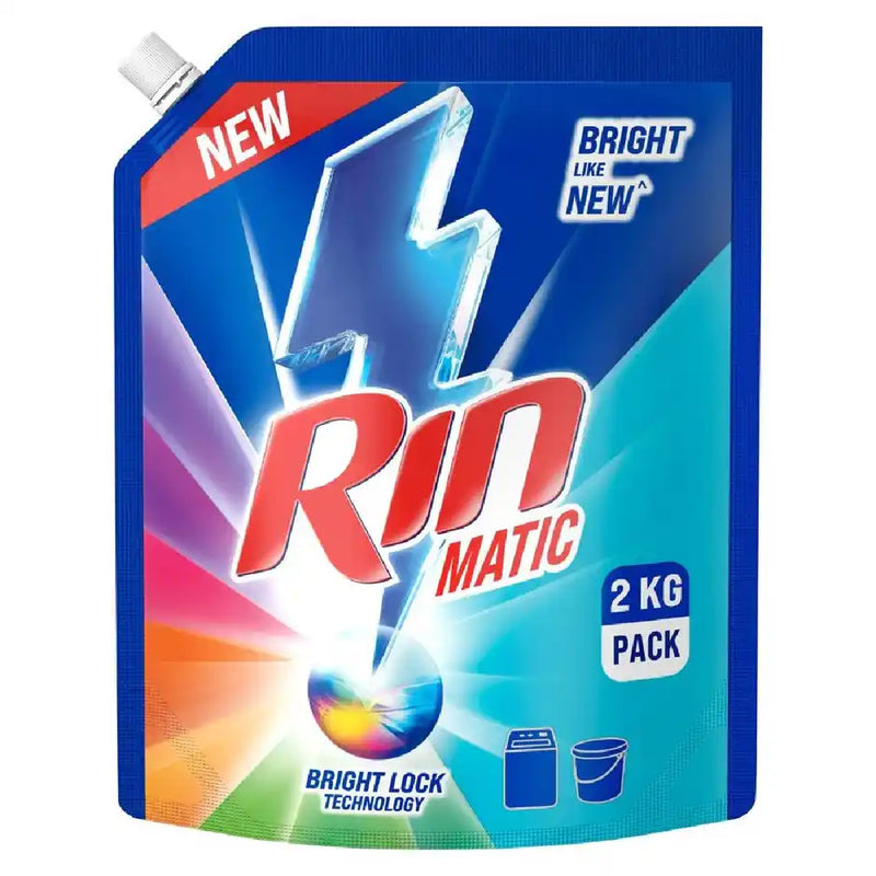Rin Matic Top Load Detergent Liquid | Pouch