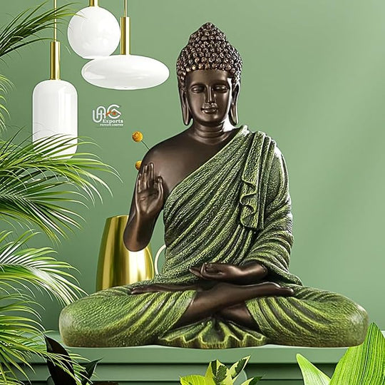 UAG Exports Resin Meditating Sitting Buddha