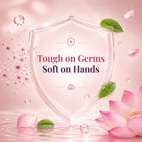 Santoor Mild Gentle Anti-Bacterial Hand Wash With Natural Goodness of Lotus and Tulsi
