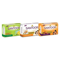 Santoor Skin Moisturizing Sandal and Turmeric Bathing Soap
