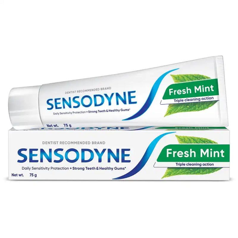 Sensodyne Fresh Mint Toothpaste (Strong Mint Flavour)